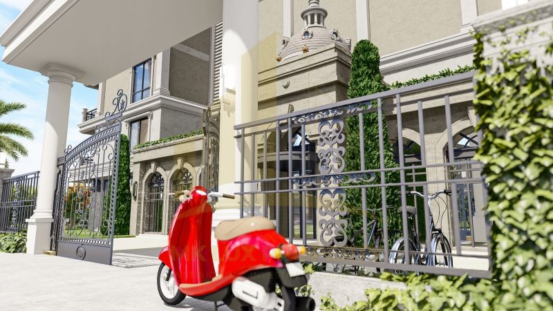 Spacious apartments in a luxurious complex in the center of Alanya 18