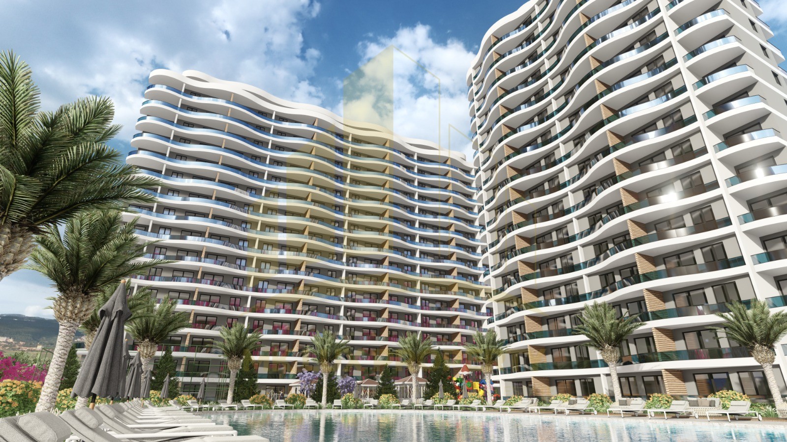 Apartments under construction in Mersin, in the Arpaçbahşış neighborhood 5
