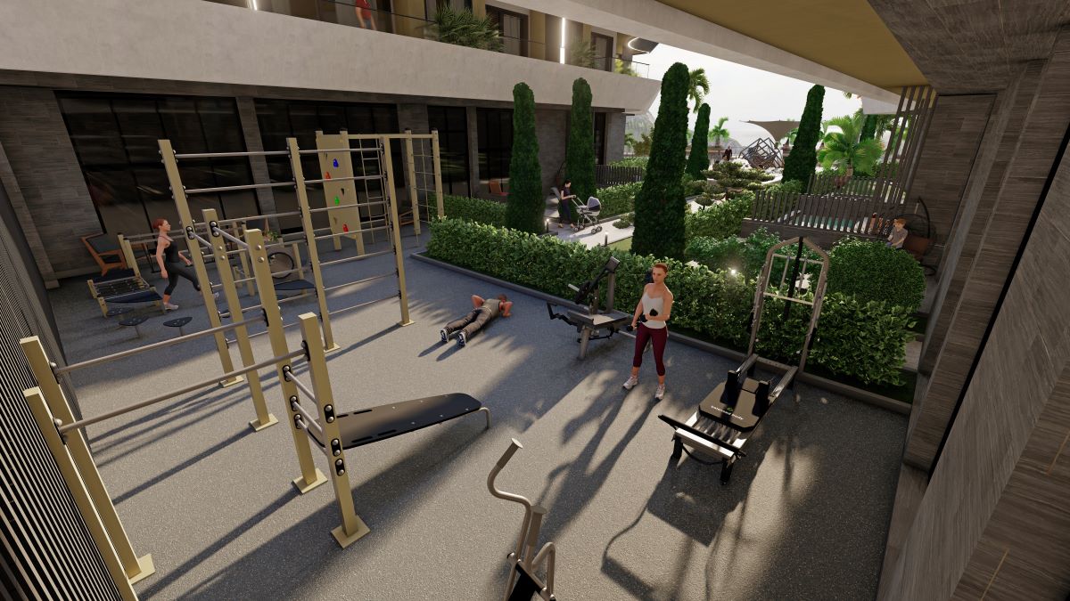 A luxurious development with the infrastructure of a seven-star hotel in Mahmutlar 10