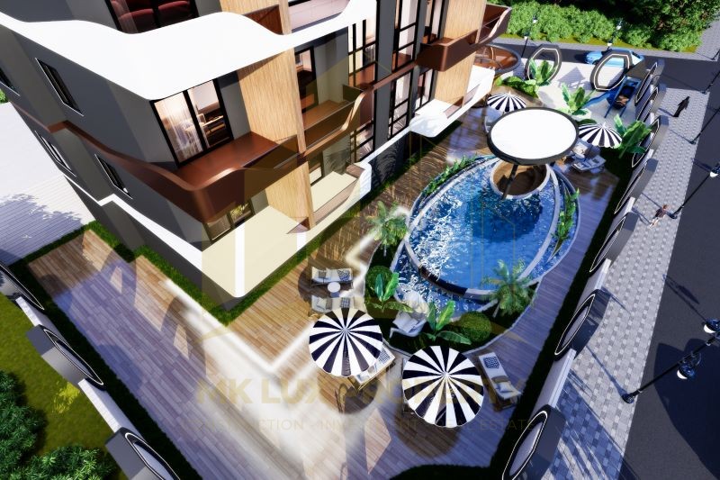 A project in the popular Mahmutlar neighborhood 6
