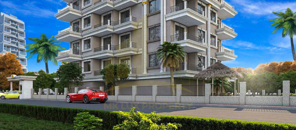 Alanya’nın en prestijli semtlerinden biri olan Oba’da bulunan lüks daireler 3