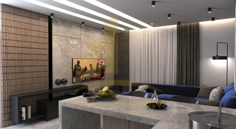 Two-level apartments in a complex located in one of the best neighborhoods on the Antalya coast 23