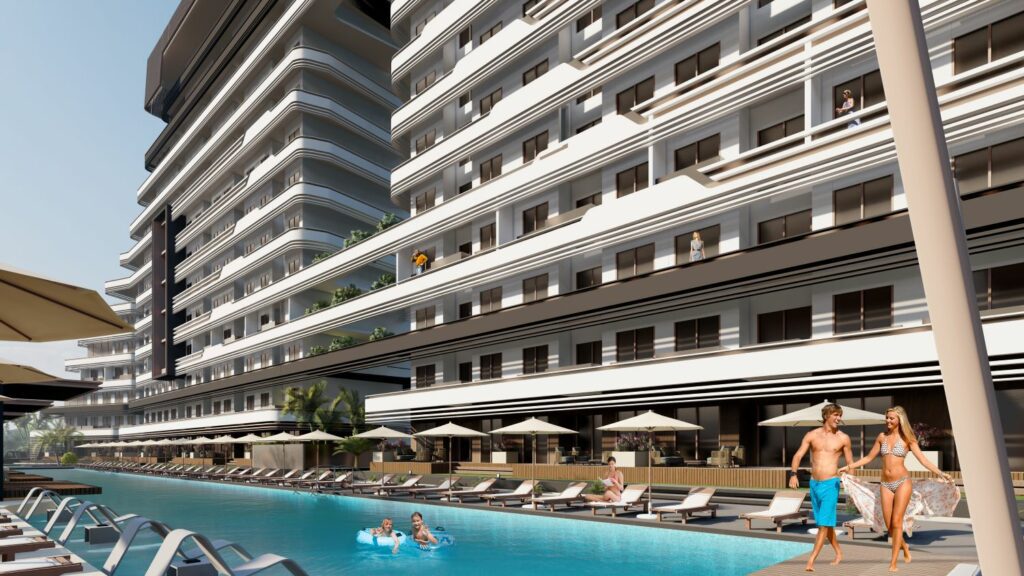 A premium-class residential complex with its own amenities in the Altyntaş neighborhood 11