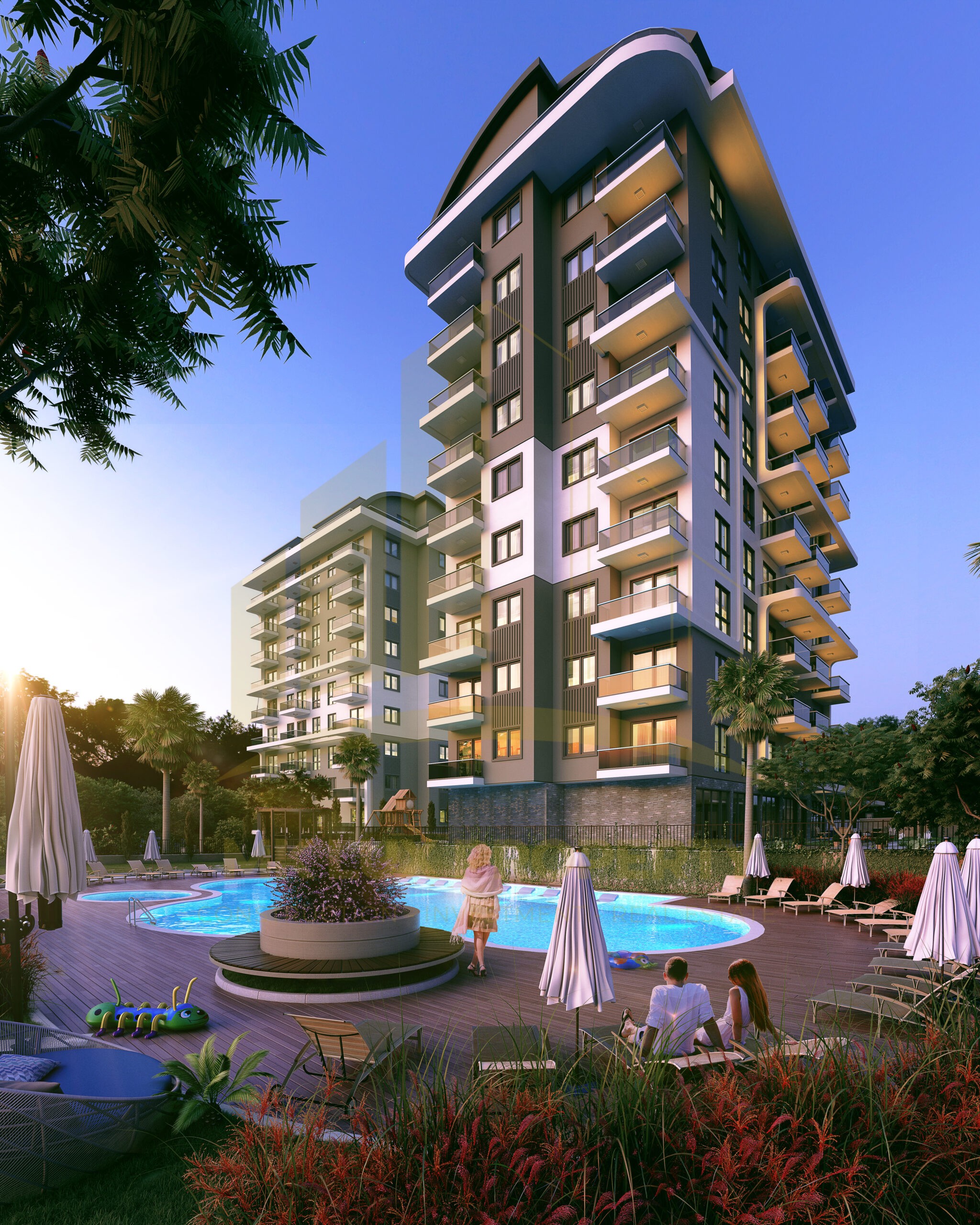 A modern residential complex in the Avsallar neighborhood 4