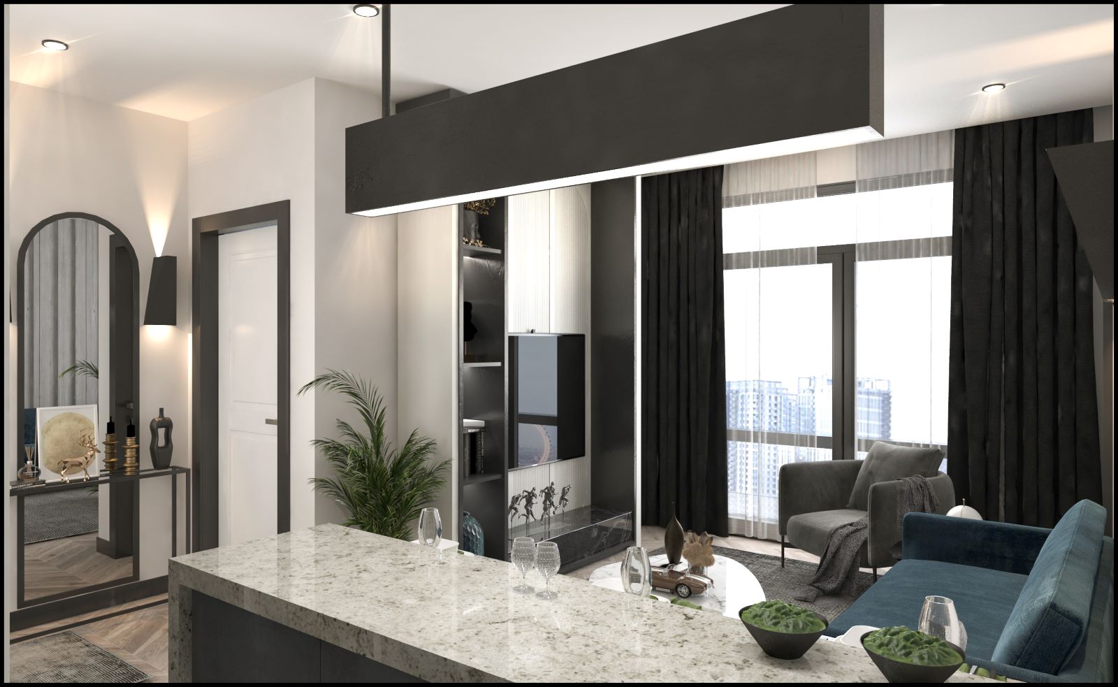 2+1 Apartments at the Price of 1+1 in Erdemli 8