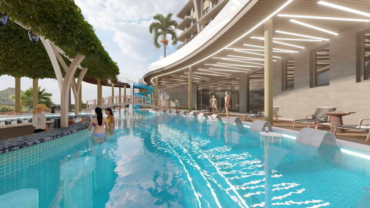 A luxurious development with the infrastructure of a seven-star hotel in Mahmutlar 4